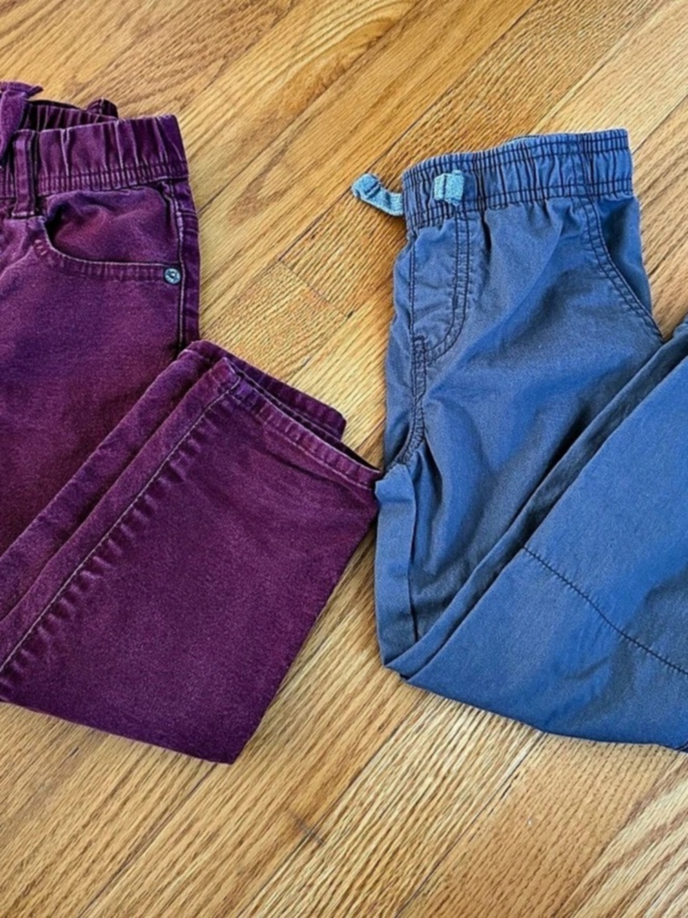Bundle of two Boys size 4 jogger and straight leg bottoms Gap and Carters